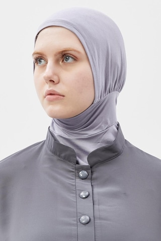 Altobeh Kadın Tesettür Pratik Boyunluklu Hijab - Sporcu Bone Gri
