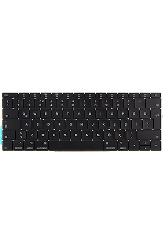 Macbook Pro 13" 2016/2017 Uyumlu A1708 Klavye - Büyük Enter Tr Q