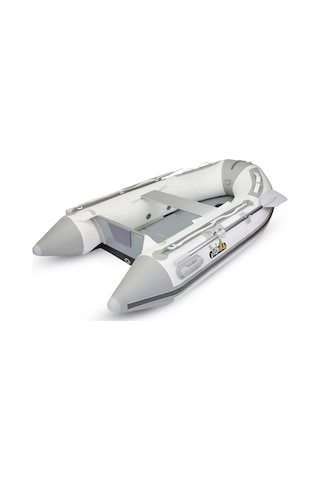 Fishika 240cm Beyaz Ahşap Taban Omurgalı Şişme Bot Fsh240pgw