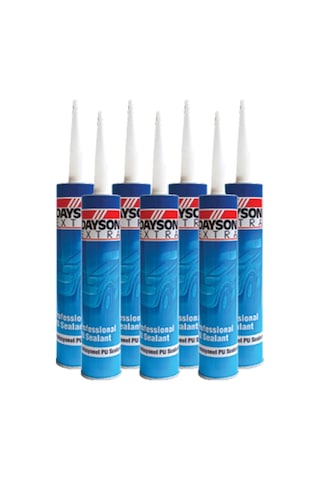Dayson Extra Poliüretan Mastik Siyah Güçlü Yapıştırıcı 280 Ml. Siyah