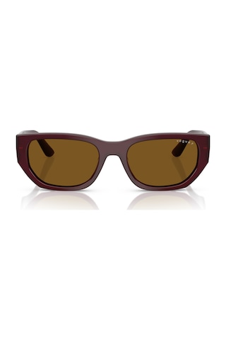 Vogue 0vo5586s 328483 - Komple Bordo Kadın Güneş Gözlüğü Bordo