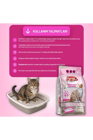 Kedi Kumu Pudra Kokulu 10 Lt - 2 Adet