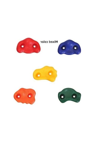 Besthome1 İç/dış Mekanlar İçin 12 Parça Kaya Tırmanışı Aksesuarı, Çok Renkli Çok Renkli