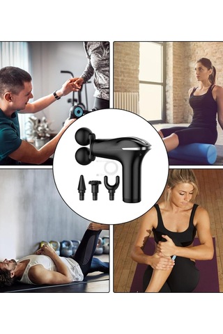 Wearfitpro Şarjlı Darbeli Masaj Tabancası Vücut Masaj Aleti