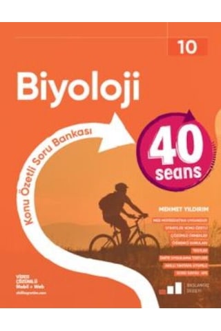 Okyanus Yayınları 10. Sınıf Biyoloji 40 Seans Konu Özetli Soru Bankası