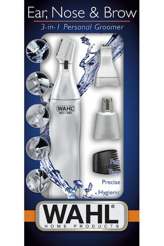 Wahl 5545-2416 3'ü 1 Arada Islak ve Kuru Kulak Burun Kıl Alma Makinesi