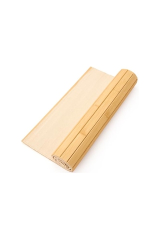 Mien Bambu Koltuk Sehpası - Bej - 65 Cm Bej