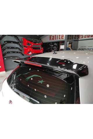 Vw Scirocco 2009-2014 R Cup Spoiler Kısa ----fibersan Tuning