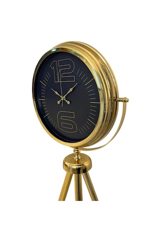Büro Ev Ofis Hediyesi İçin Golden Majestic Tripod Ayaklı Saati Diğer