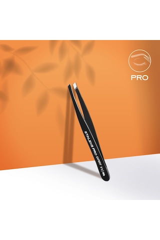 Staleks Expert Profesyonel Kaş Cımbızı 4mm Siyah