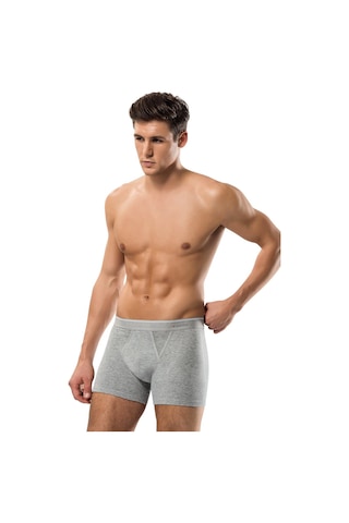 Erdem Gri Pamuk Air Slim Boxer 1428 Gri