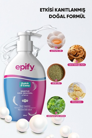 Epify Tüy Dökücü Krem 250 ML