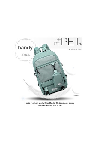 Yuntech01 Geniş Kapasiteli Oxford Kumaş Sırt Çantası - Her Türlü İhtiyaca Uygun Çok Fonksiyonlu Erkek Ve Kadın İçin Siyah