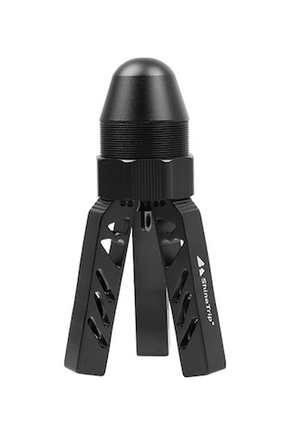 Tongxida Çadır Destek Çubuğu - Kamp Işığı Ve Kamera Sıvı Üçayağı - Alüminyum Katlanabilir Siyah Siyah