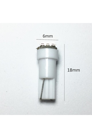 T5 Led Smd5050 Oto Kilometre Kadran Ambians Aydınlatma Ampulü Beyaz