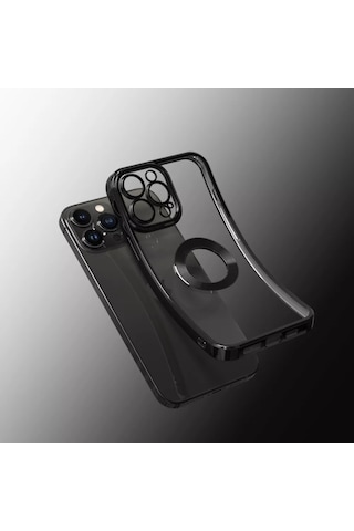 Iphone 11 Kilif 5D Kamera Ve Lens Korumali Plating Logo Cut Case 558235732