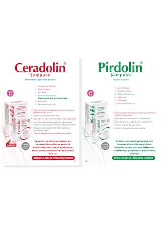Dermadolin Ceradolin + Pirdolin Şampuan 2 x 300 ML