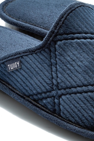 Twigy Roger Erkek Ev Terliği Lacivert 41/46 AA0477 Lacivert