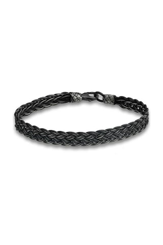 Stillove Gümüş Kazaziye Örgü Bileklik T7186 Gümüş