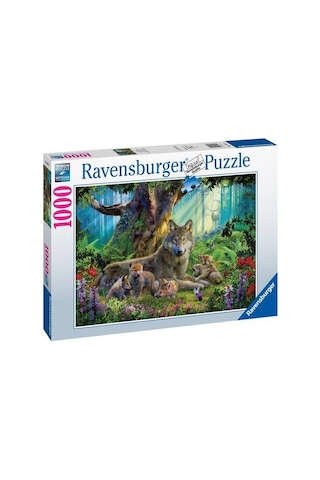 Ravensburger 1000 Parça Puzzle Wolves İn Forest 159871