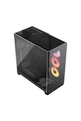 Frame 4500x Rs-r Argb Fanlı Panoramik Camlı Mid-tower Cc-9011314-ww Bilgisayar Kasası