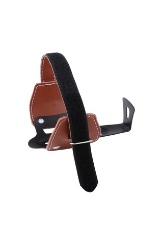 Odı Hakiki İnek Derisi Şişe Kafesi Bisiklet Montajlı Su Şişesi Tutucu, Vidalı - Kahverengi