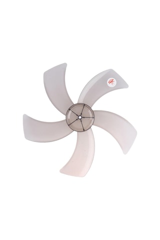 16 İnç Ev Plastik Vantilatör Pervanesi Beş Yapraklı Ayaklı Fan İçin Somun Kapaklı One Sıze