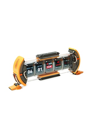 Divoom Times Gate 5 Ekranlı Rgb Işıklı Akıllı Dijital Saat, Dekor Resim Çerçevesi, Sarı Divoom Times Gate 5 Ekranlı Rgb Işıklı Akıllı Dijital Saat, Dekor Resim Çerçevesi, Sarı
