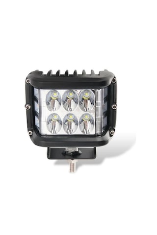 Sis Farı Çalışma Lambası Off Road Beyaz 6 Ledli Yanlarda Sarı Fok