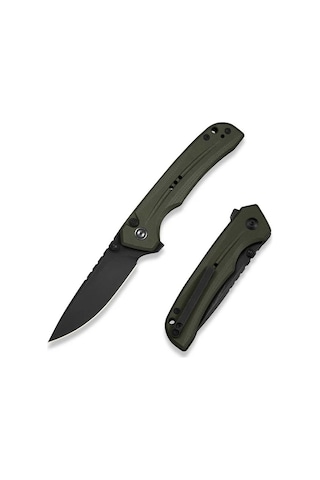 Civivi Tarask Od Green G10 Handle Black Stonewashed Nitro-v Blade Kamp Çakı Yeşil