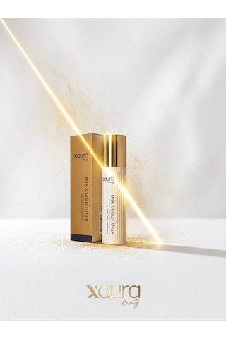 X-aura Beauty Milk & Gold Toner Işıltı Ve Tazelik Veren Gözenek Sıkılaştırıcı Lüks Tonik