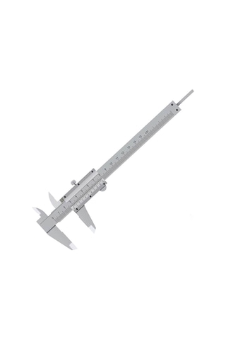 150mm / 0.02mm Paslanmaz Çelik Mekanik Kumpas - Sürgülü Manuel Kumpas
