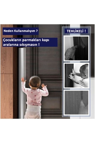 Parmak Sıkışması Önleyici - Çocuk Odası Güvenlik Ürünü