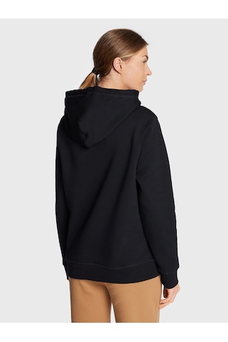 Tommy Hilfiger Byan Kapşonlu Sweatshirt Cepsiz Siyah