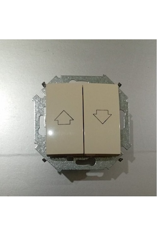 Simon 15 Renkli Jaluzi Kumanda Anahtarı Çerçevesiz