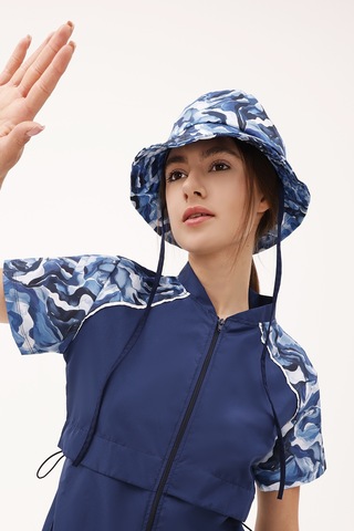 Desenli Bucket Şapka Rş-113 Pera Granit Lacivert01 Lacivert01