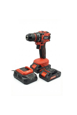 Sencan D531308 Full Set 20V 70 NM 2.0AH Kömürsüz Şarjlı Vidalama Matkap