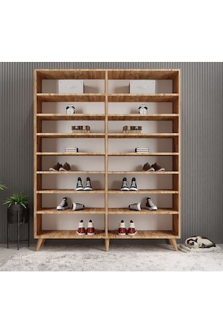 Duke 4 Kapaklı Ayakkabılık Çam 180 Cm M2