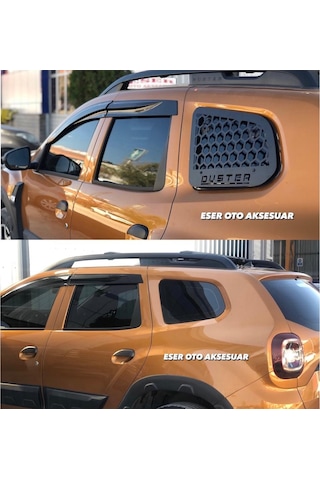 Dacia Duster 2018 Metal Kelebek Cam Koruma 2 Parça
