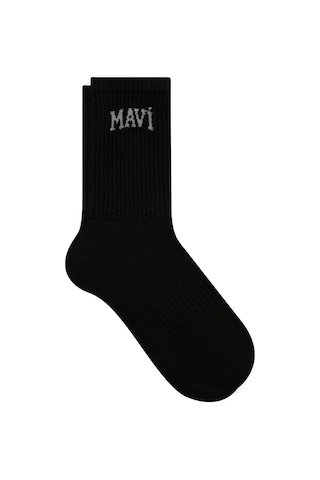 Mavi - Siyah Soket Çorap 0911160-900 Siyah