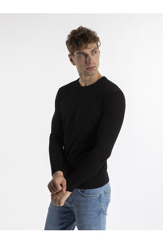 Trussardi Trussardı Erkek Kazak TRRD003640 Siyah
