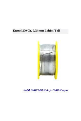 Kurtel 200 Gr. 0.75 mm Lehim Teli