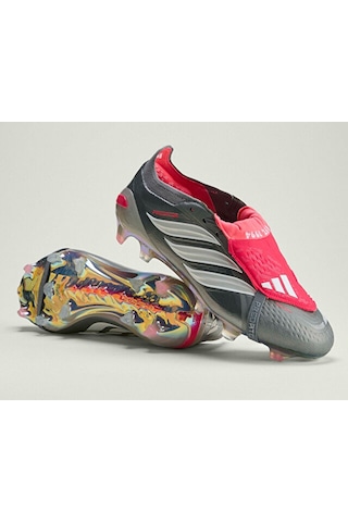 Adidas Predator Elite Ft Fg Unisex Çim Zemin Kramponu Js0379 Gri Gri