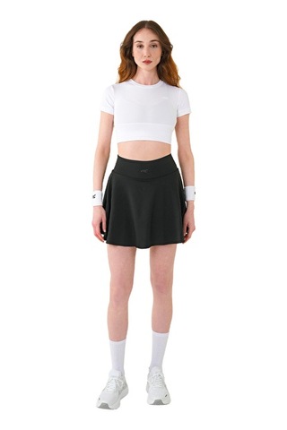 Musclecloth Aura Cross Crop T-shirt Beyaz