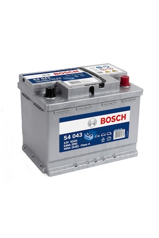 Bosch S4 043 12 V 62 Ah Akü - 60 Ah Ebatında