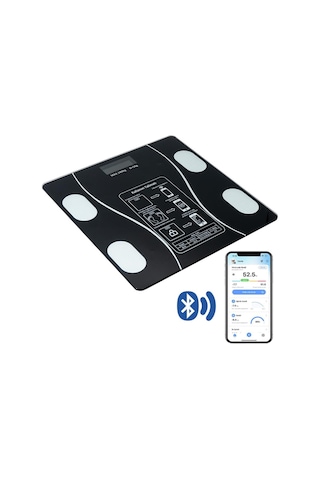 Hegi 239100118 Bluetooth Akıllı Dijital Baskül