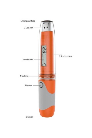 Elitech Rc-51h Sıcaklık Ve Nem Kayıt Cihazı Datalogger