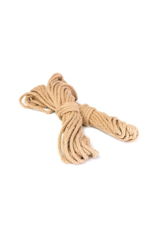 Jüt Halat Dekor İpi 5 MM 75 M İp Halat İp Hasır İp Jüt Kendir