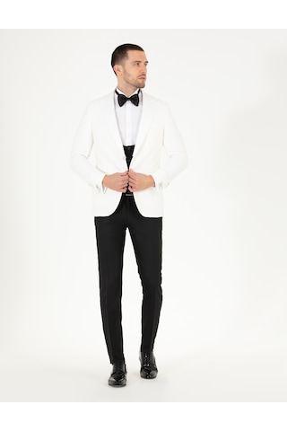 Pierre Cardin Erkek Beyaz Smokin 50265143-vr013 Beyaz