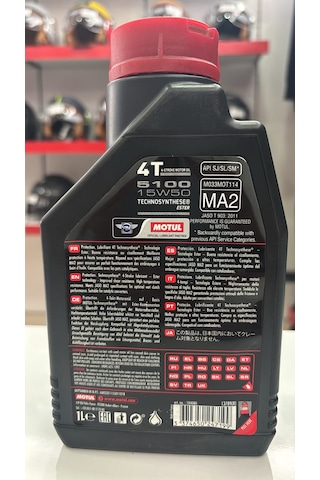Motul 5100 15w50 4t 1lt